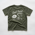 CAMISETA FINAL TRACK ATTACK - VERDE MILITAR