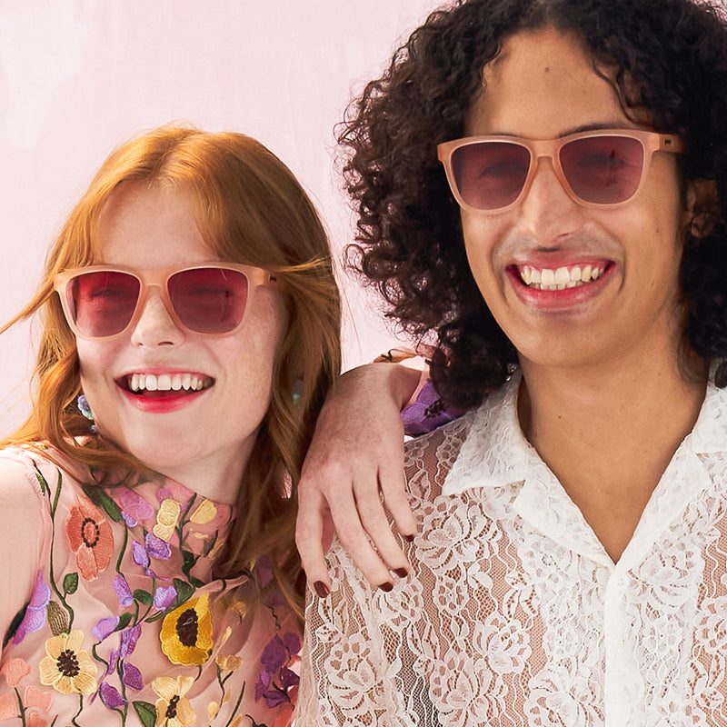 Gafas de sol polarizadas "Don't Make Me Blush" originales