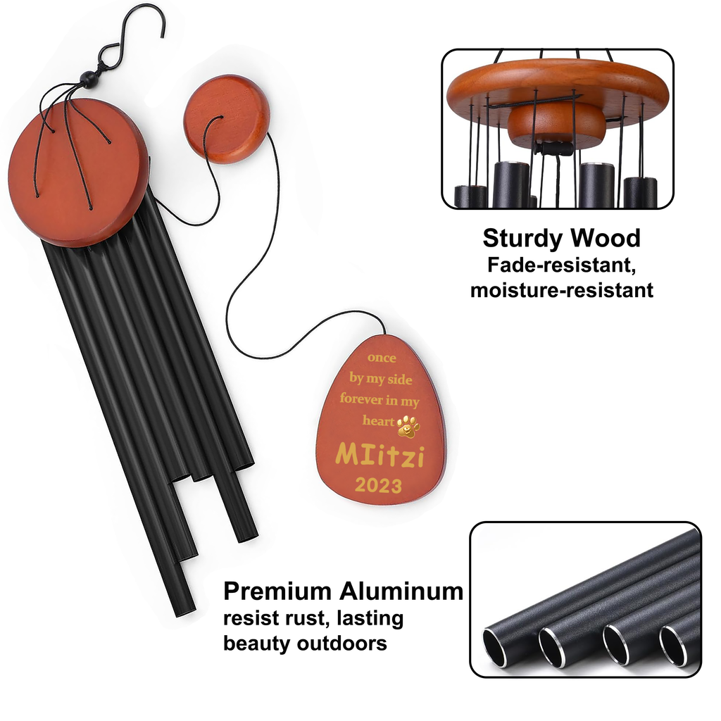 Custom Pet Memorial Wind Chime