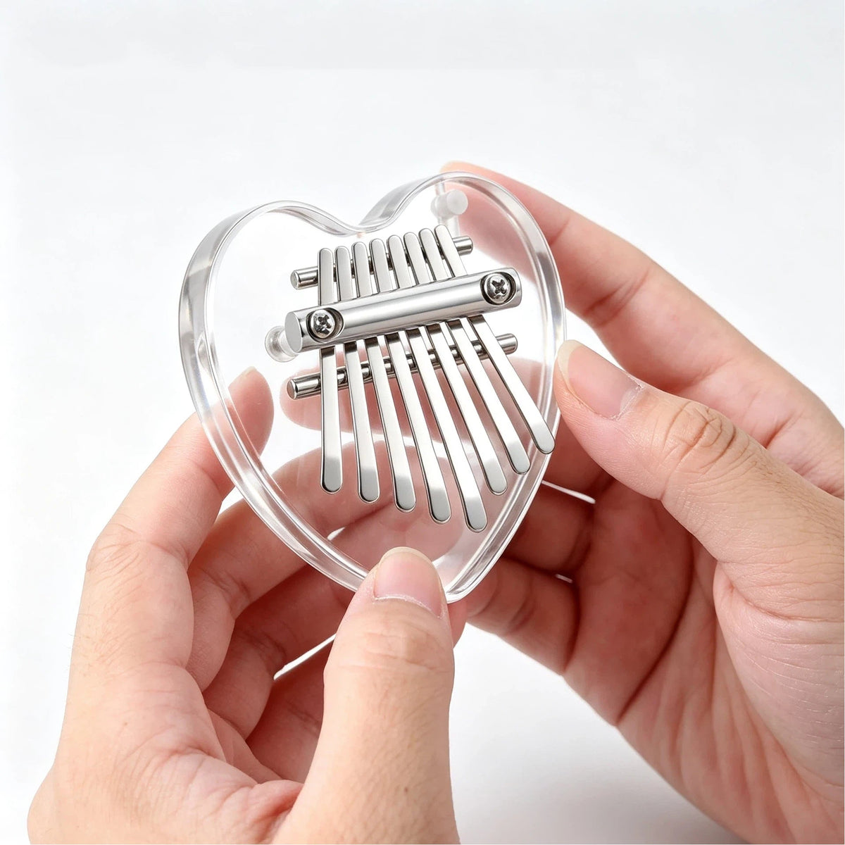Personalized Mini Heart Shaped Thumb Piano 8 Key
