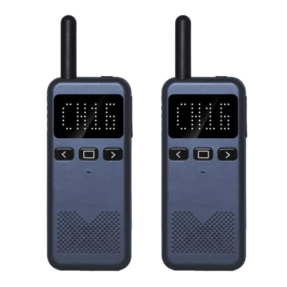 RUYAGE Compact FRS Walkie Talkie | Rechargeable Two Way Radio with VOX