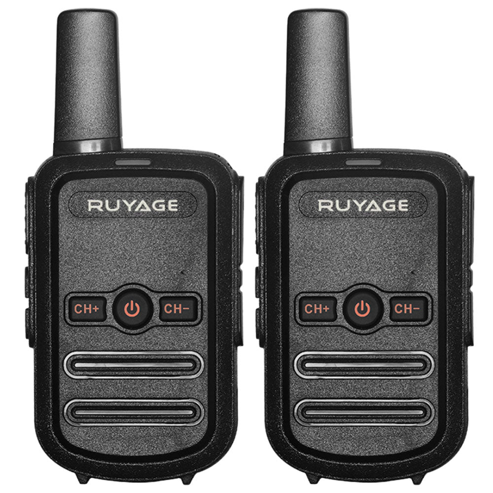RUYAGE Long Range FRS Walkie Talkie | Rechargeable Two Way Radio with VOX