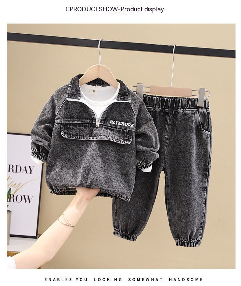 Ropa de primavera para niños Ropa nueva Ropa infantil de moda y atractiva