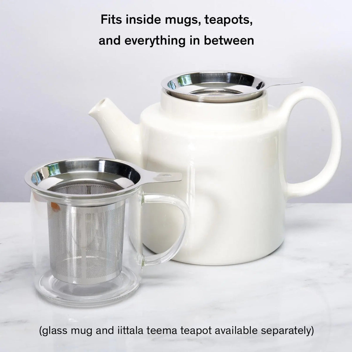 Infusor de una taza - Olvídate de la bola de té, este infusor lo cambia todo.