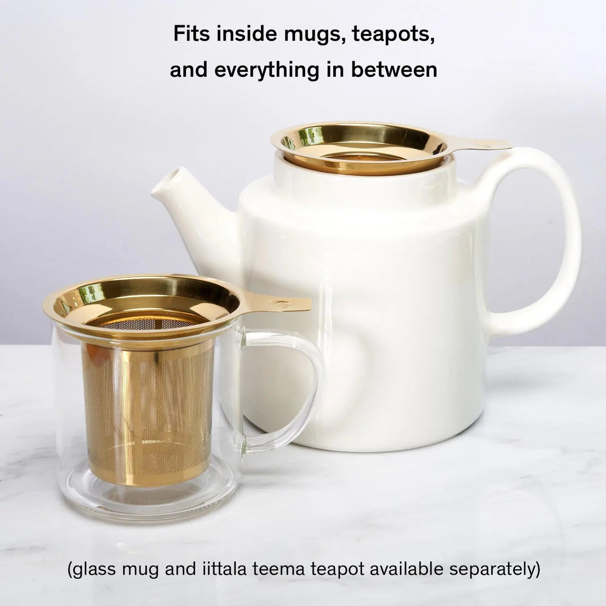 Infusor de una taza - Olvídate de la bola de té, este infusor lo cambia todo.