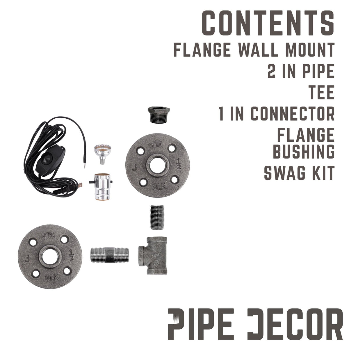 Vägglampa från PIPE DECOR