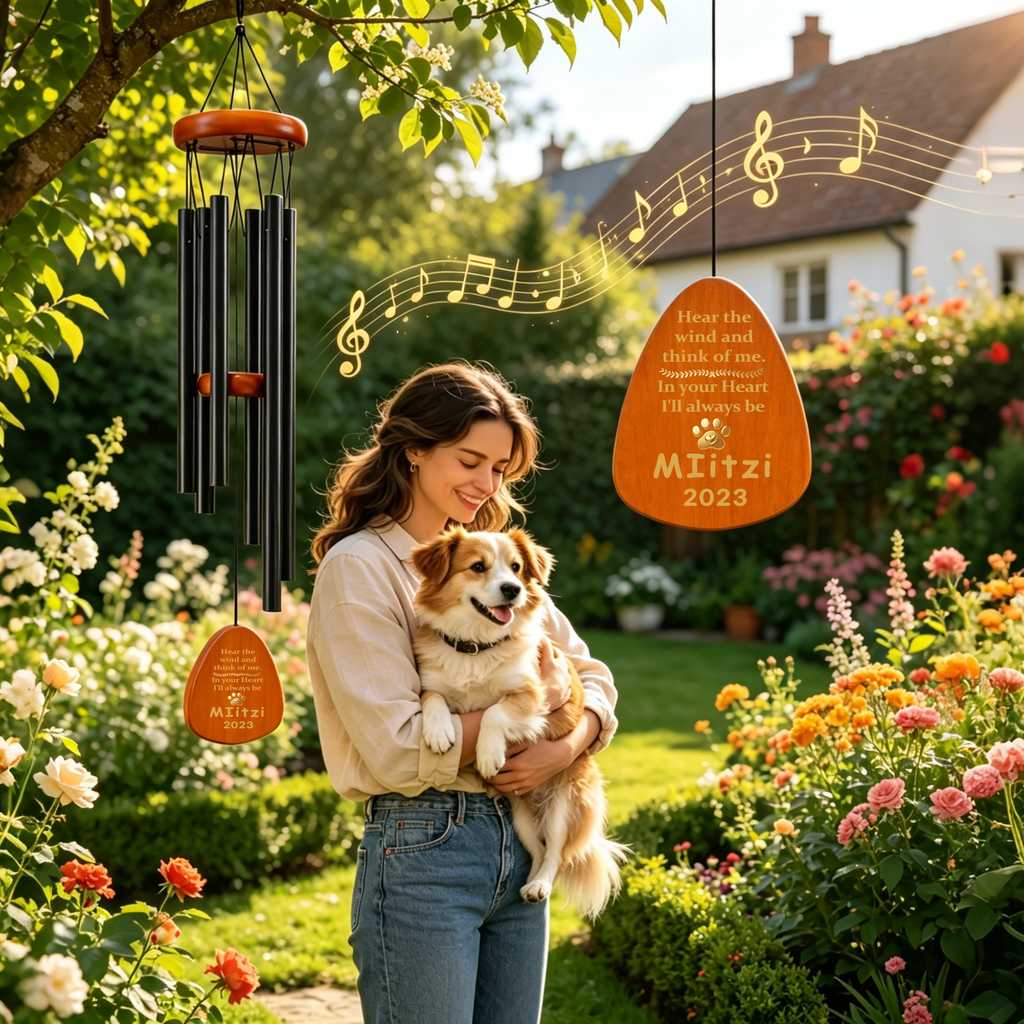 Custom Pet Memorial Wind Chime