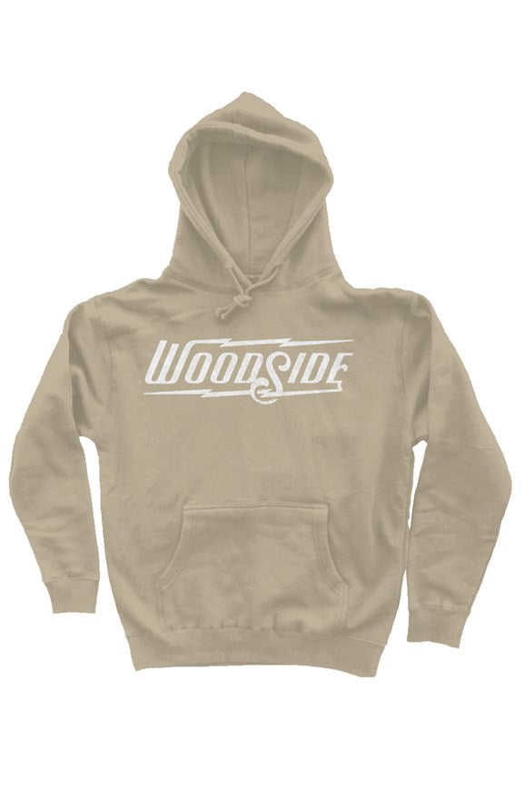 Woodside Vintage Pullover Hoodie (white ink)