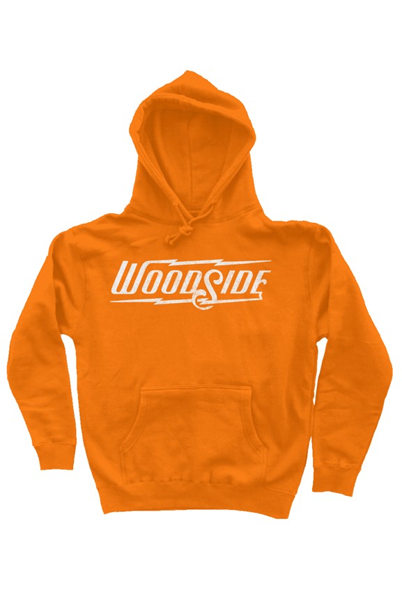 Woodside Vintage Pullover Hoodie (white ink)
