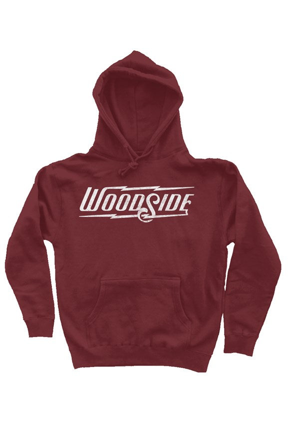 Woodside Vintage Pullover Hoodie (white ink)