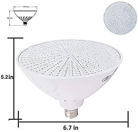 Life-Bulb Color LED Pool Replacement Bulb (E26-sockel) | Ersätter Pentair Amerlite & Hayward AstroLite (120V) | Livstidsgaranti