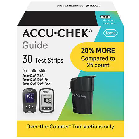 Tiras reactivas Accu-Chek Guide - 30.0 ud.