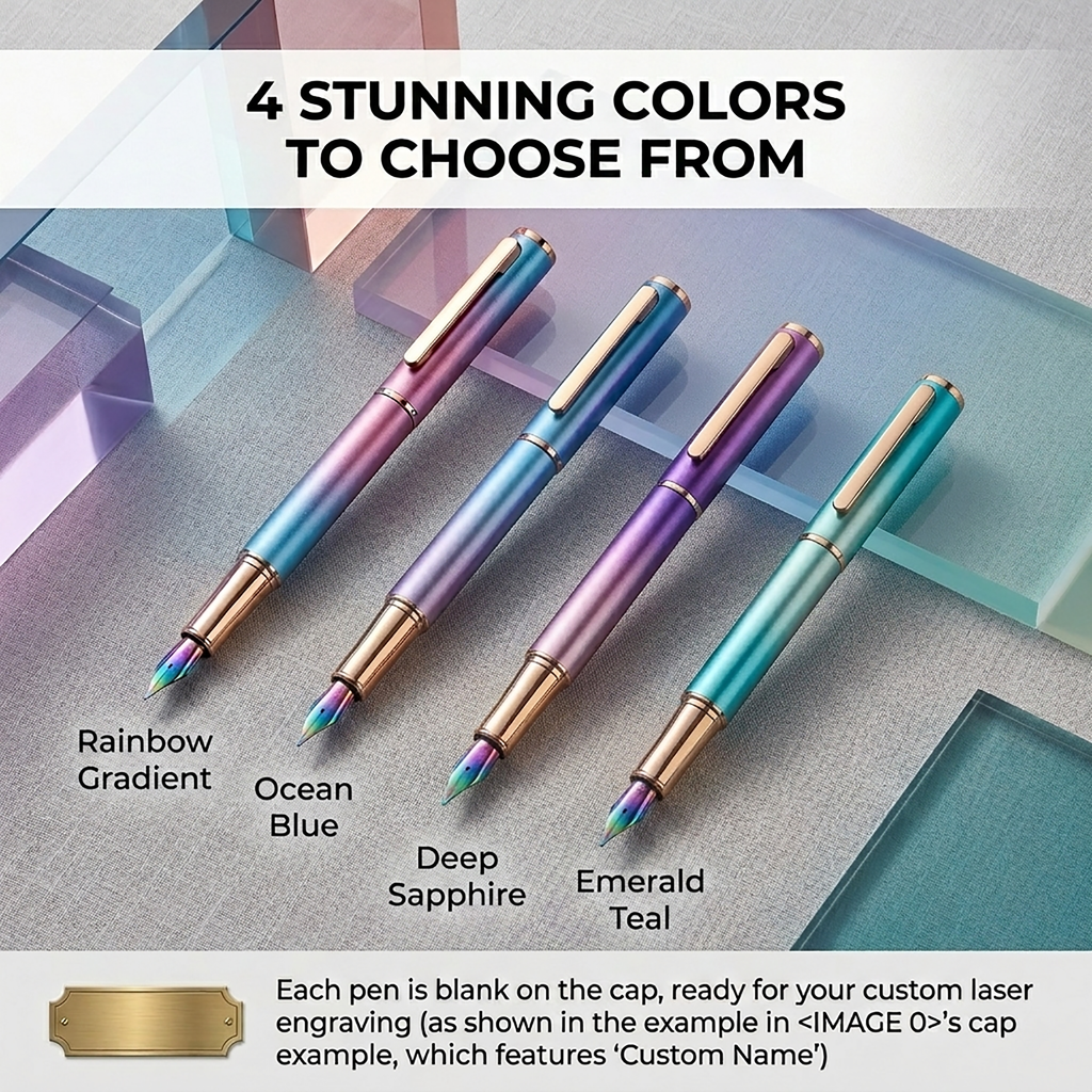 Custom Engraved Gradient Pen