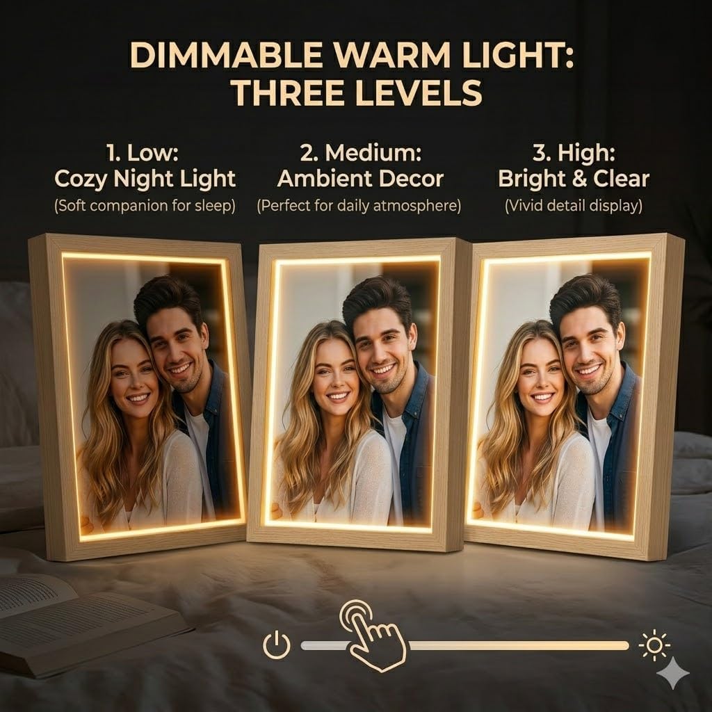 Personalized Light Up Photo Frame
