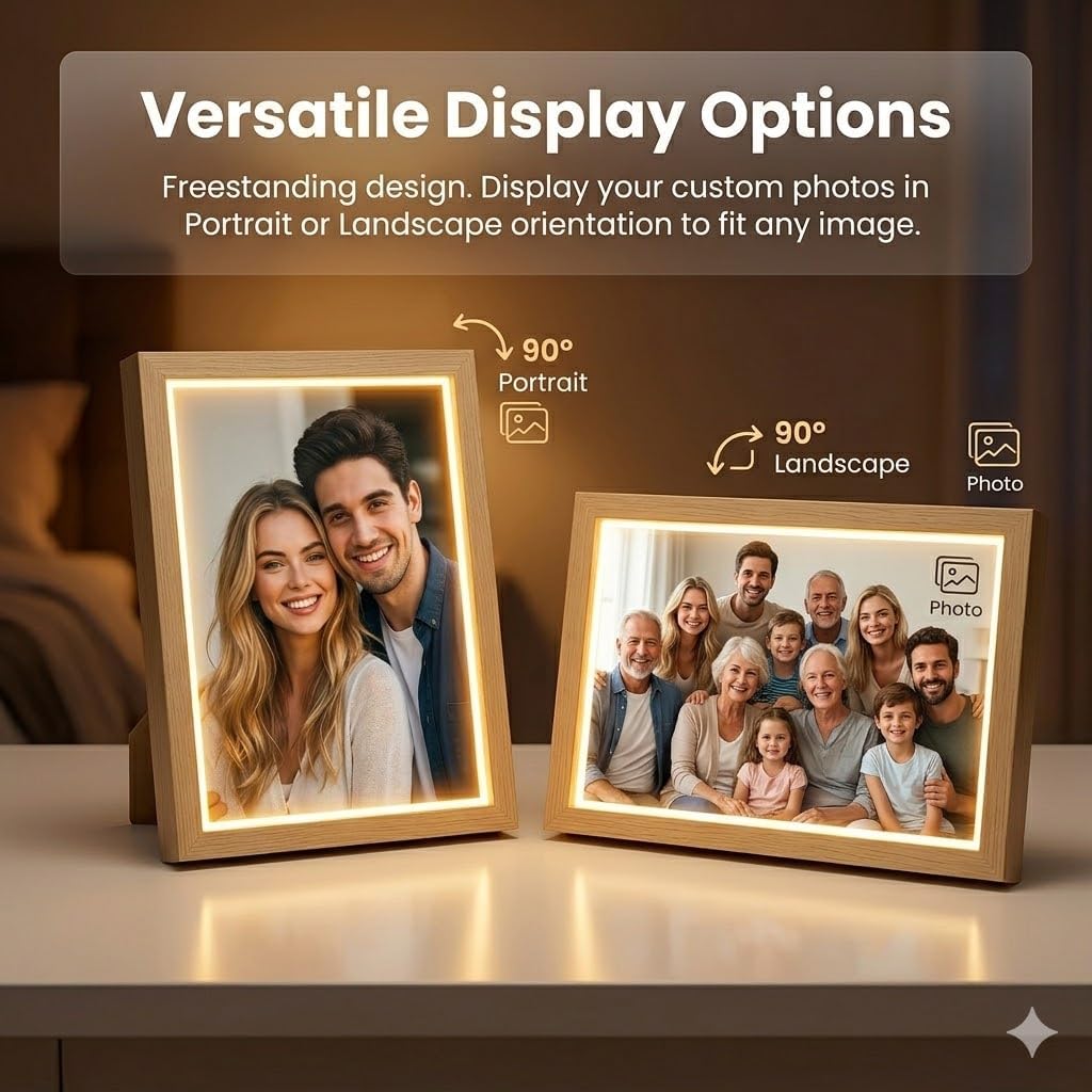 Personalized Light Up Photo Frame