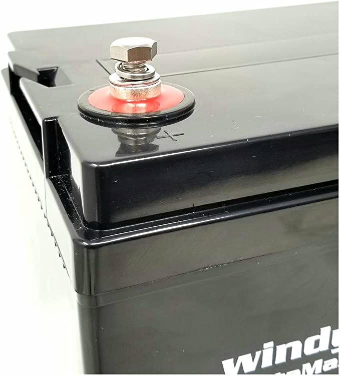 Batería de plomo-ácido sellada AGM de ciclo profundo de 100 amperios-hora 100Ah 12V 12 voltios