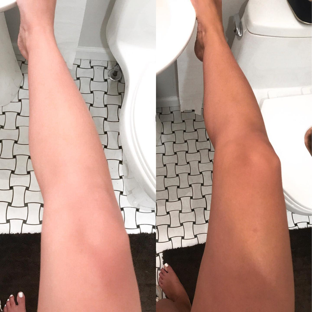 Mousse autobronceador de aclarado rápido – Espuma batida bronce oscuro neutro