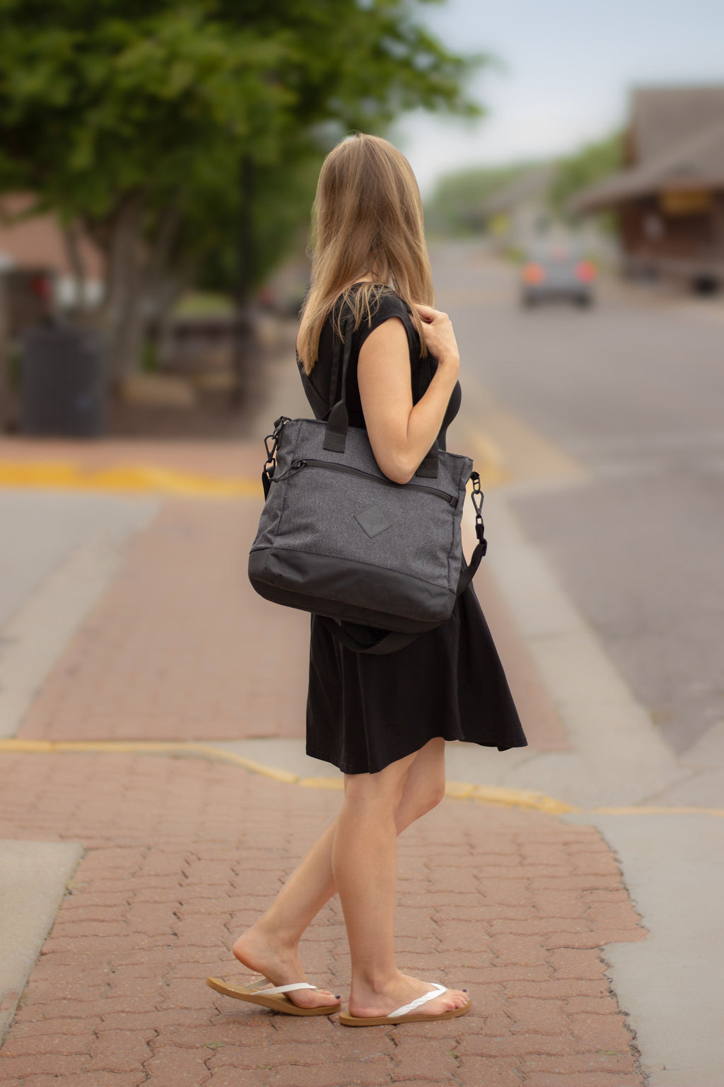 Bolso bandolera para porte oculto
