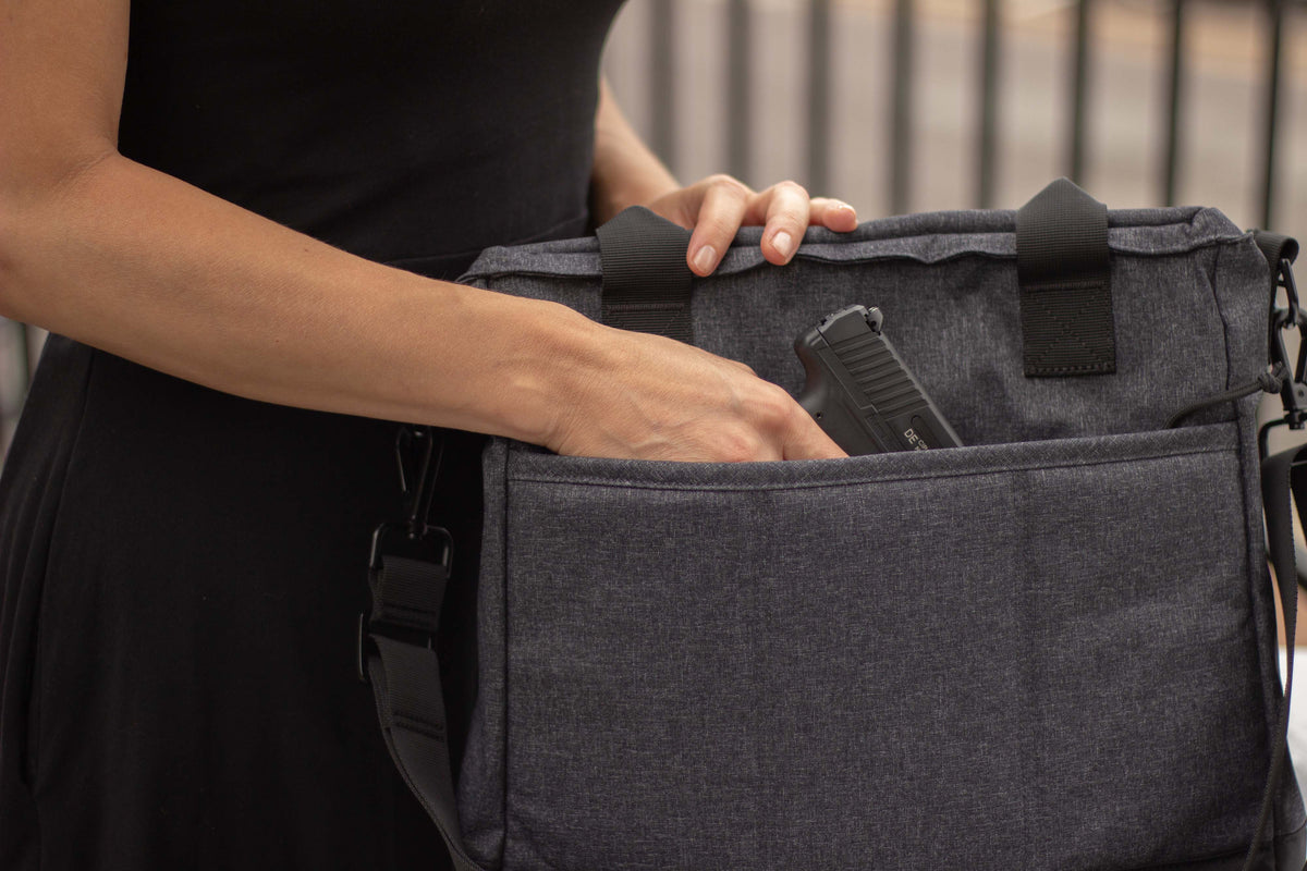 Bolso bandolera para porte oculto