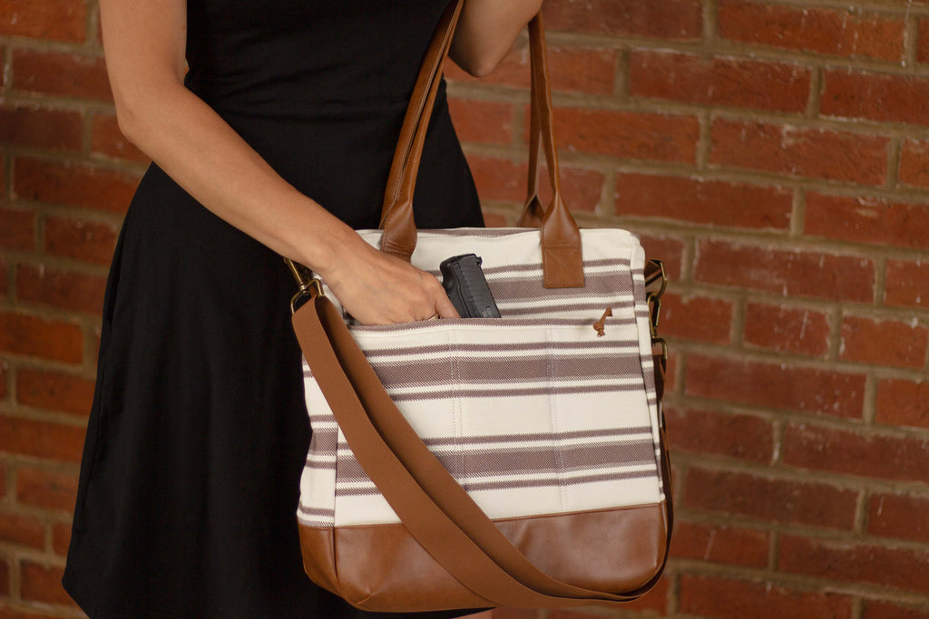 Bolso bandolera para porte oculto