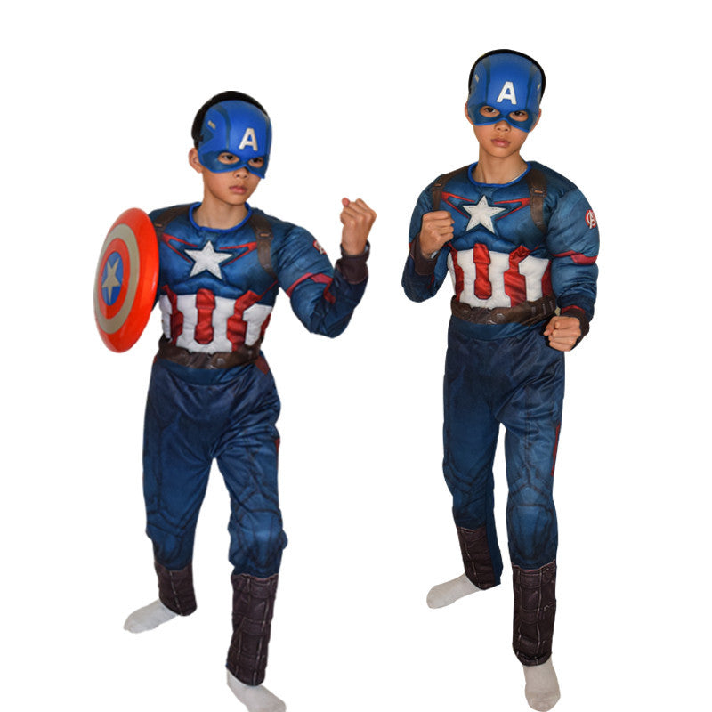 Halloween Kidsren's Costume League of Legends Batman Iron Man Captain America Batman Batman Flash Clothes