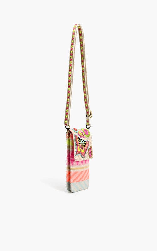 Fluttering Charm Butterfly Kaleidoscope Cellphone Bag