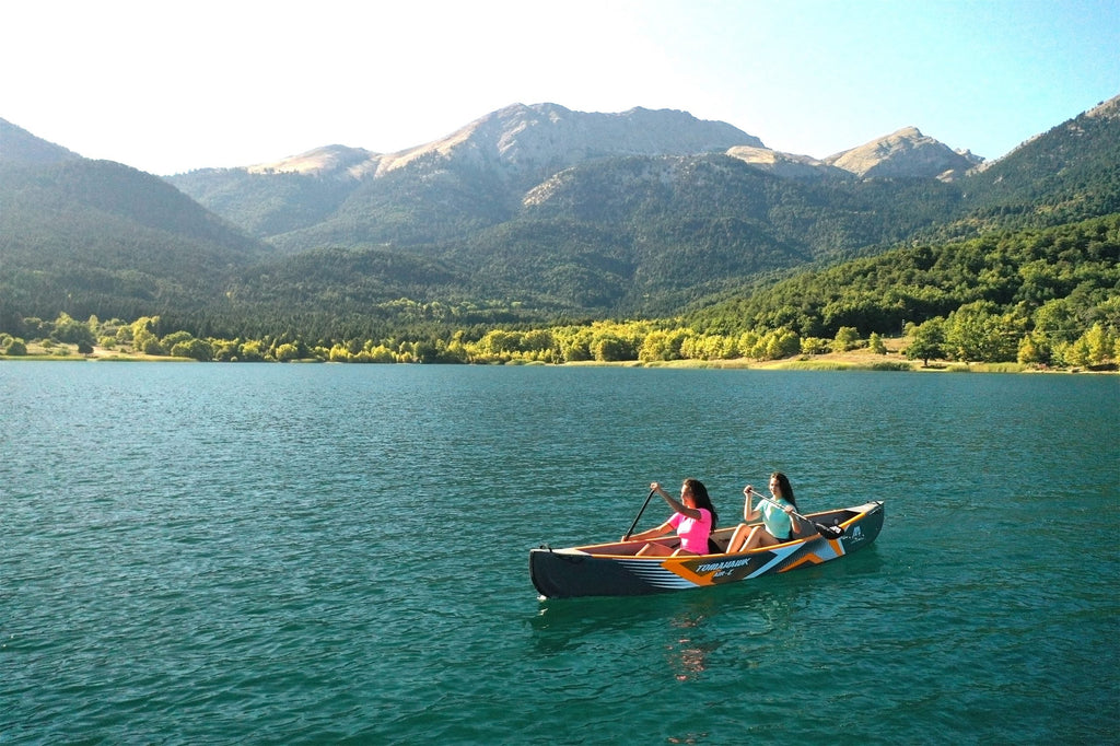 Aqua Marina TOMAHAWK AIR-C 15'8" Inflatable High Pressure Speed Kayak / Canoe