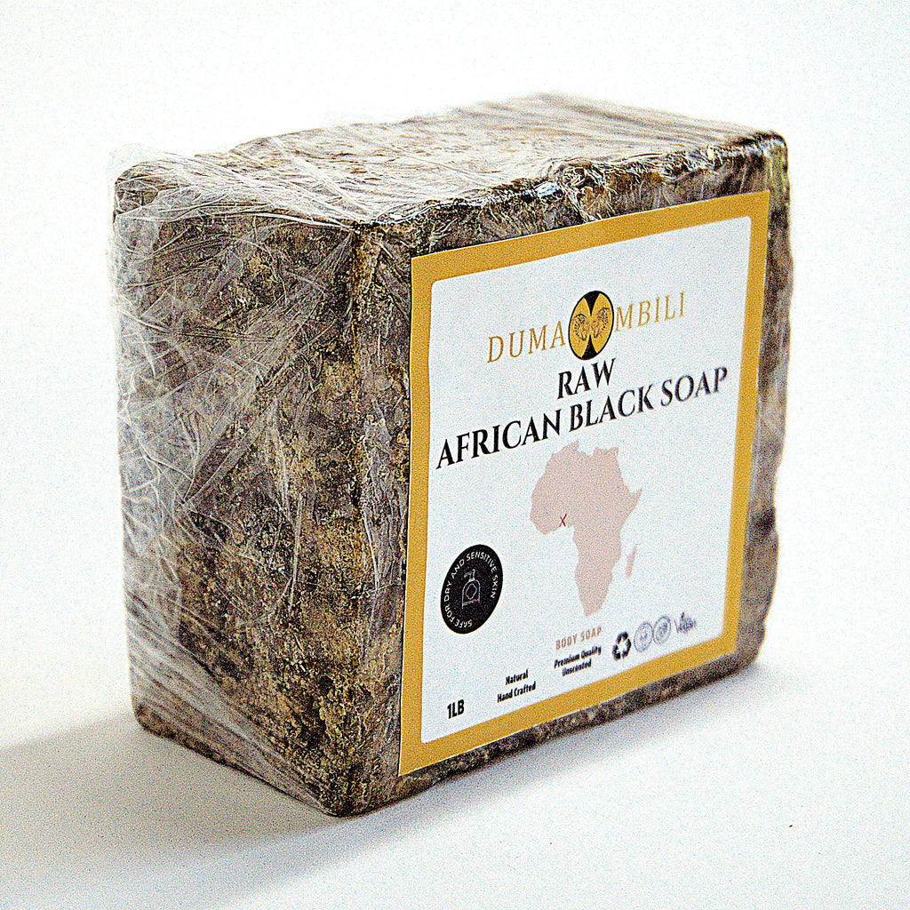 Jabón Negro Africano Auténtico | Cuidado Orgánico de la Piel para una Piel Clara y Radiante
