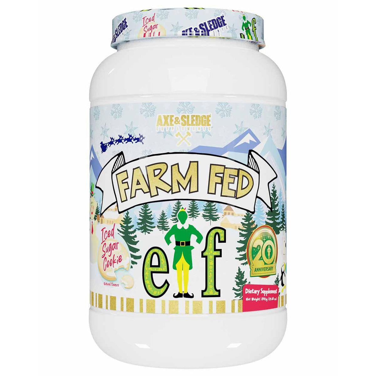 Proteína Farm Fed de Axe & Sledge