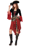 Piratflicka Halloweenkostym