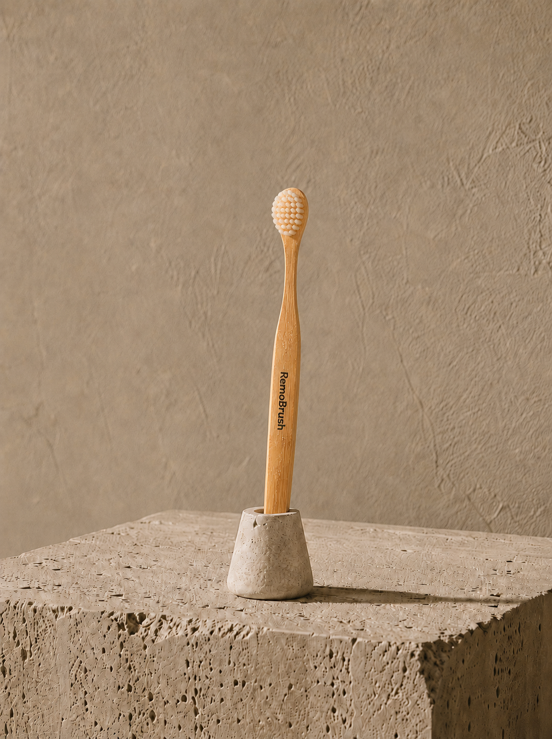 Remo Cepillo Limpiador de Lengua – Limpiador de Lengua de Bambú con Cerdas de Miswak