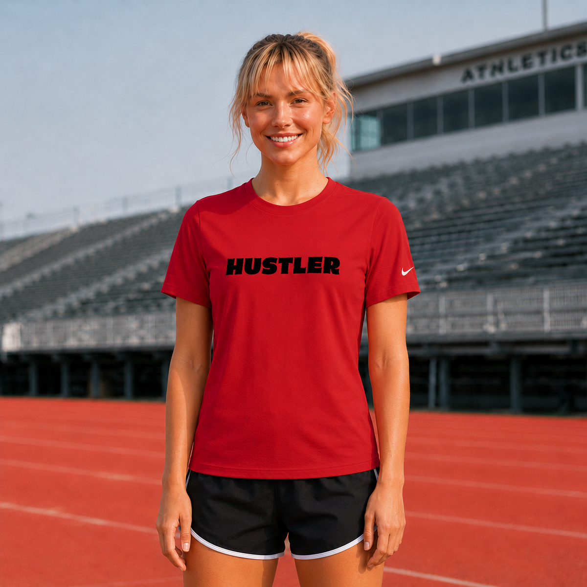 HUSTLER NIKE Premium Branded Performance T-Shirt