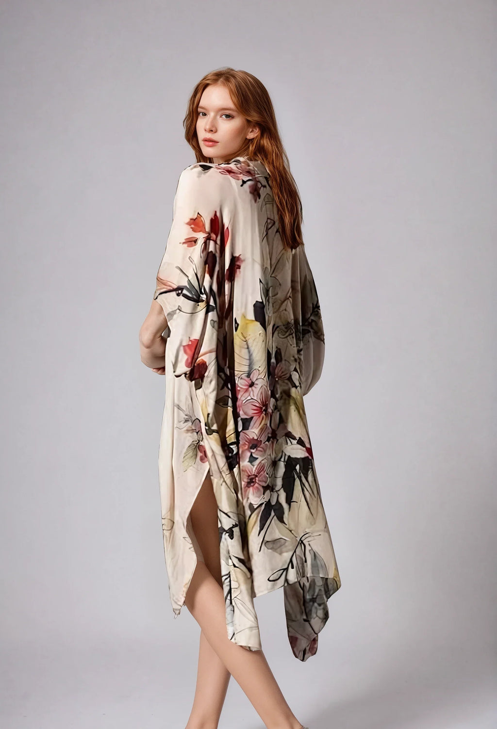 Kimono de serenidad floral