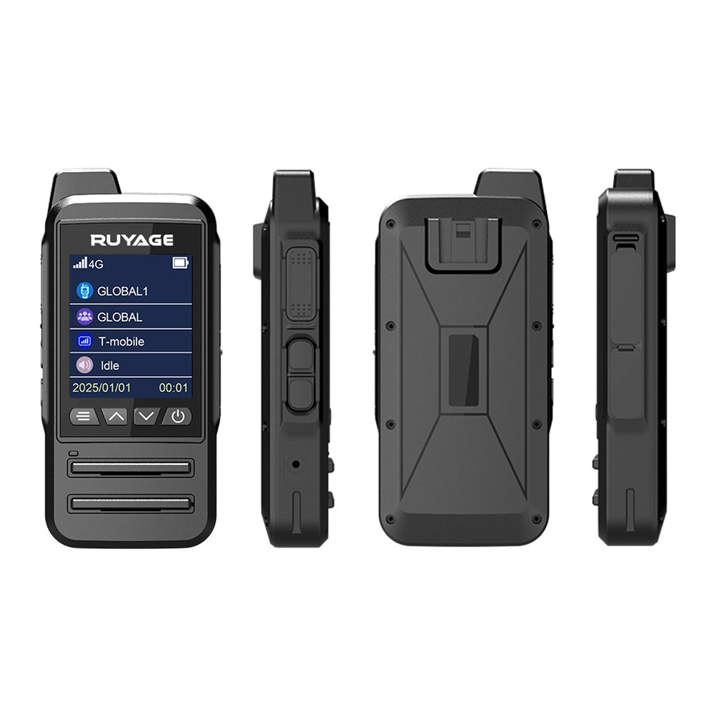 RUYAGE CT68 IP67 Waterproof 4G LTE PoC Radio | Rugged Push-to-Talk Walkie Talkie