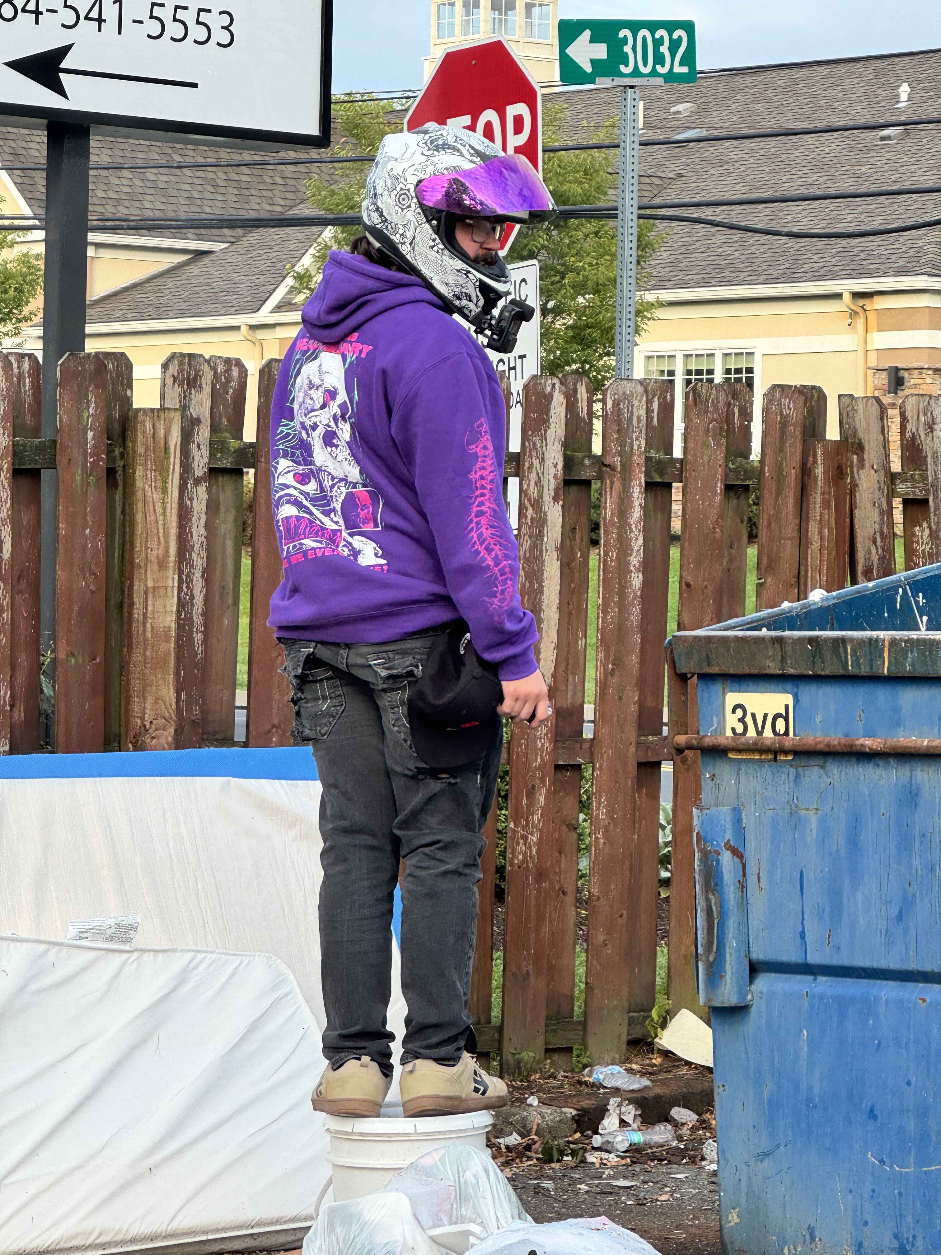 Are We Even Alive Pullover Hoodie Purple