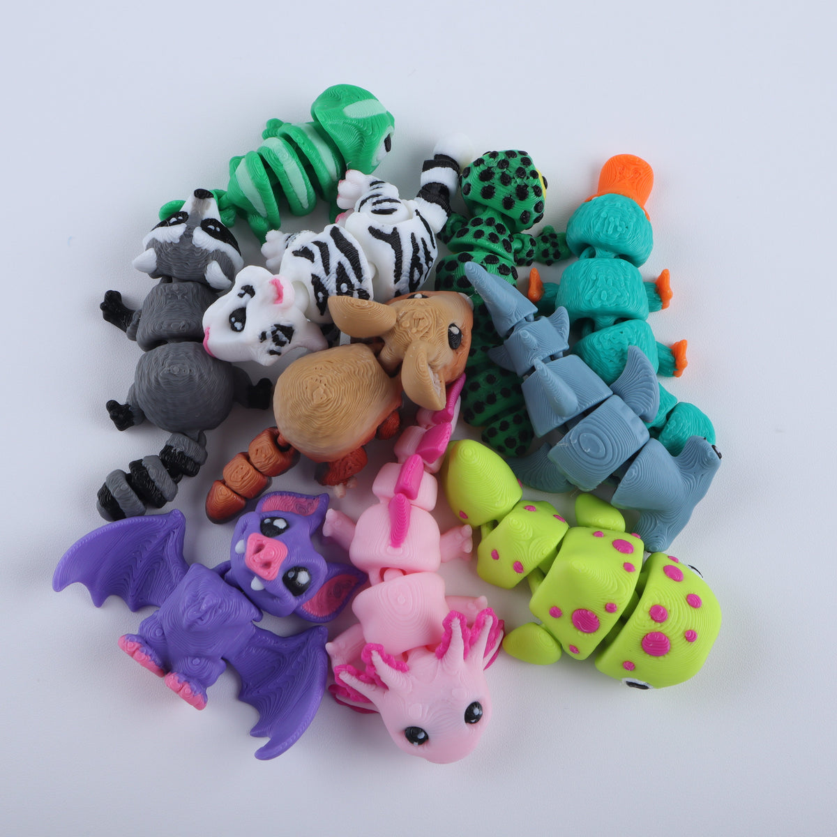3D-printade minifidgetvarelsepaket