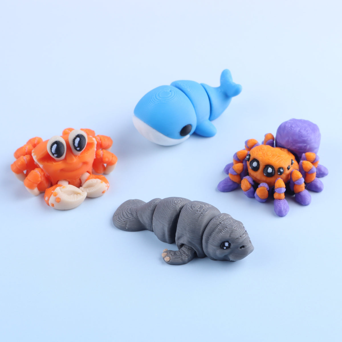 3D-printade minifidgetvarelsepaket