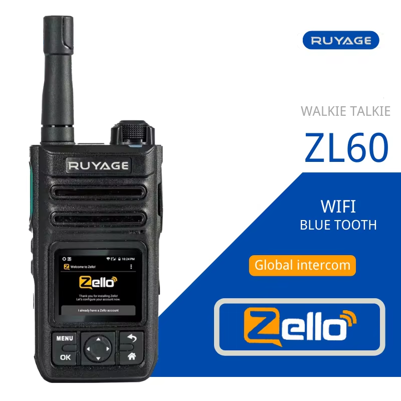 RUYAGE ZL60 Zello Walkie Talkie | WiFi Long Range PoC Radio