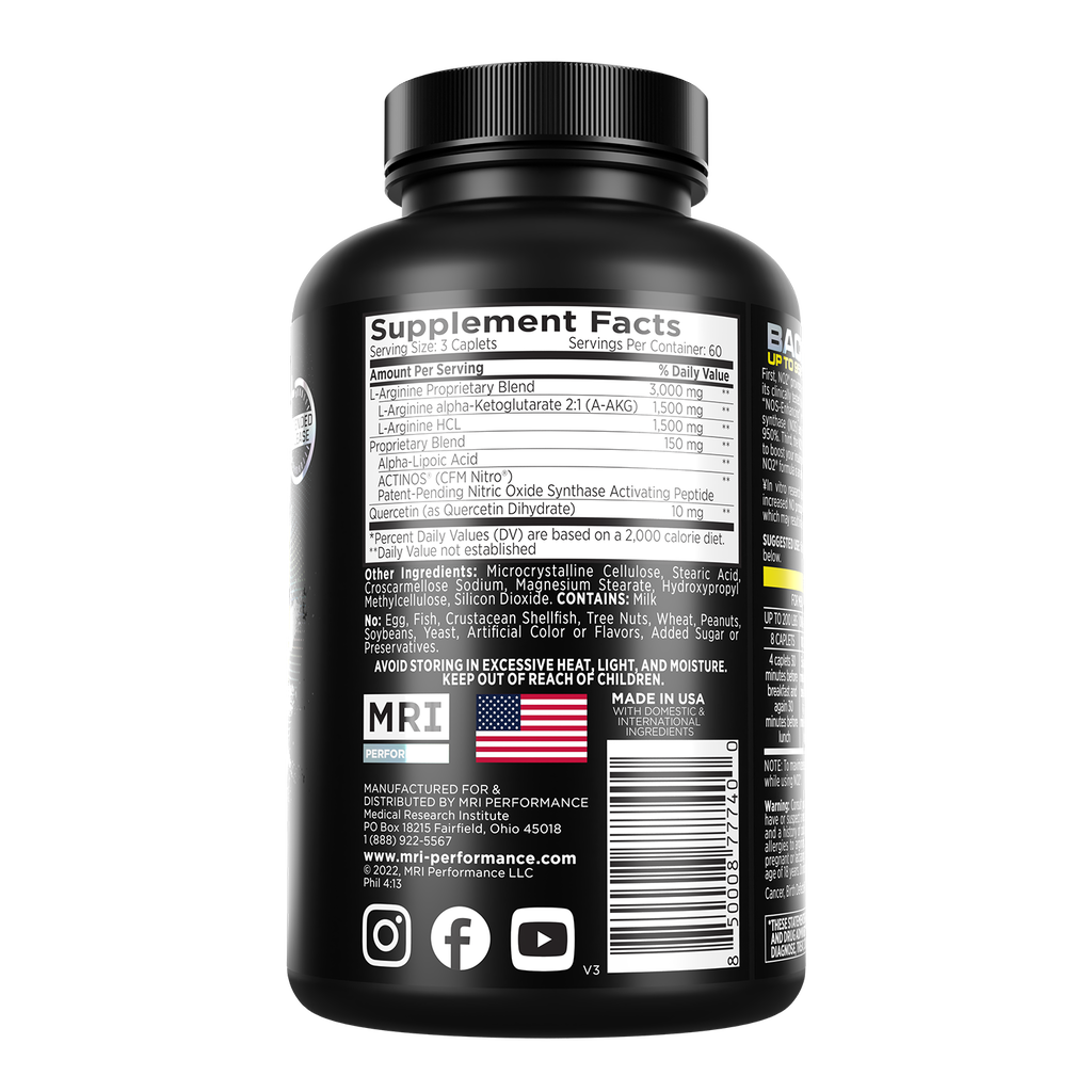 MRI Performance NO2 Nitric Oxide Original Formula