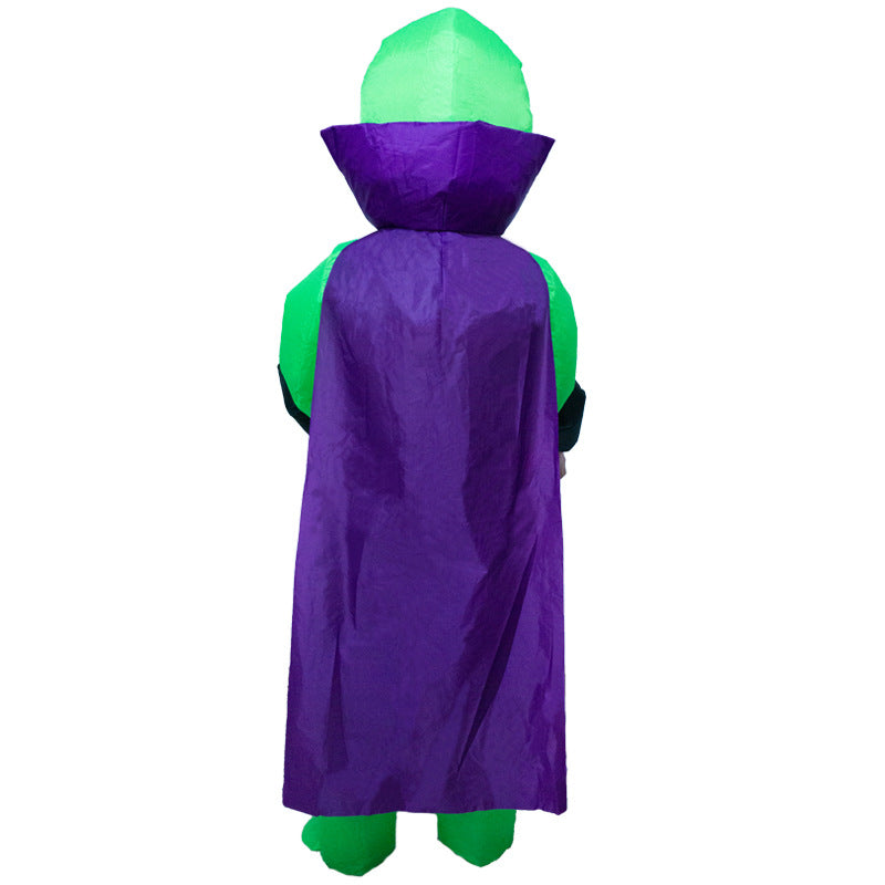 Amazon Cross-Border Best-Selling New Alien Inflatable Suit Halloween Performance Makeup Props Costume Inflatable Clothes