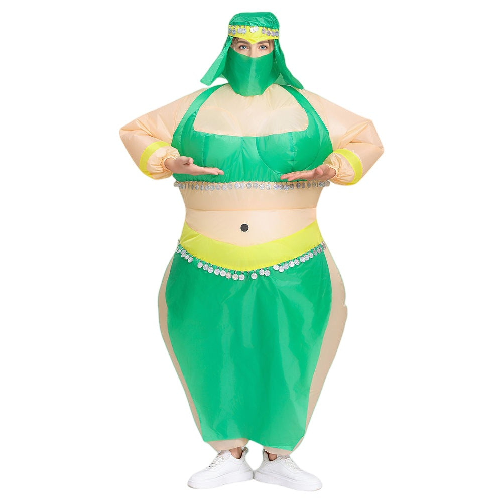 Halloween Hot-Selling Masquerade Performance Big Fat Man Funny Cute Party Atmosphere Props Ballet Inflatable Costume