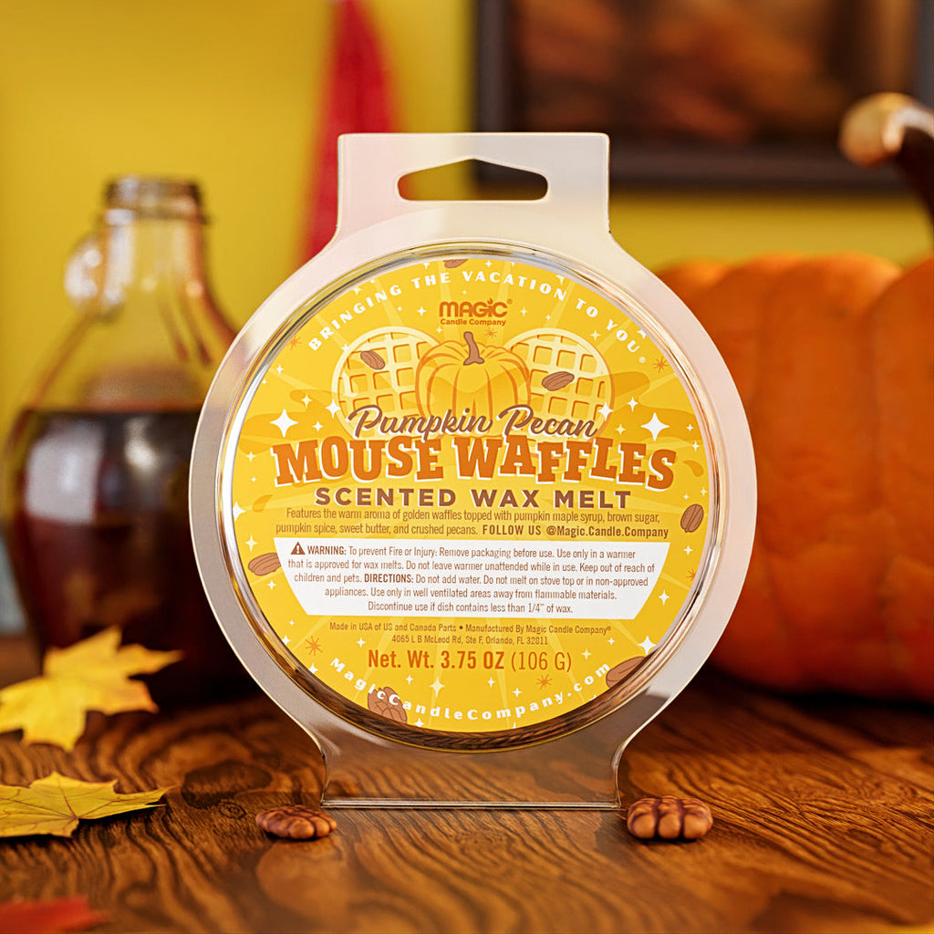 Pumpkin Pecan Mouse Waffles