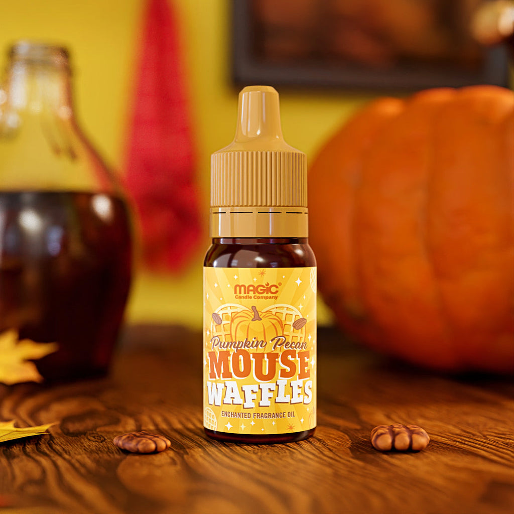 Pumpkin Pecan Mouse Waffles