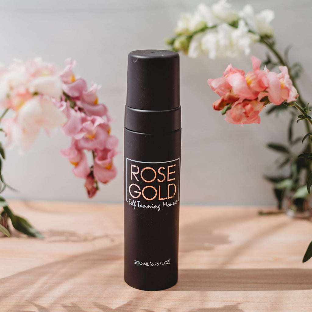 Mousse autobronceador de aclarado rápido – Espuma batida bronce oscuro neutro