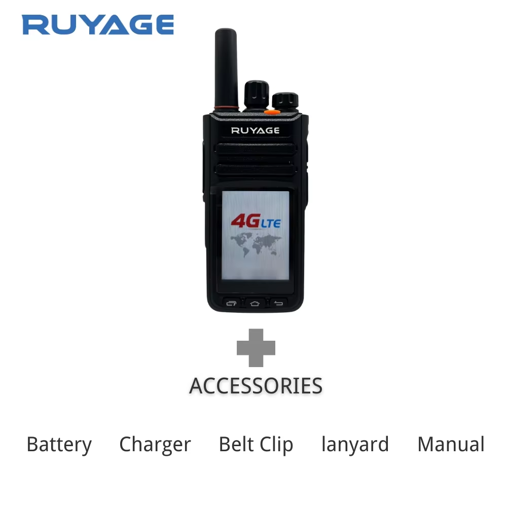 RUYAGE Zello Radio RY90 | 4G LTE Touch Screen PoC Walkie Talkie