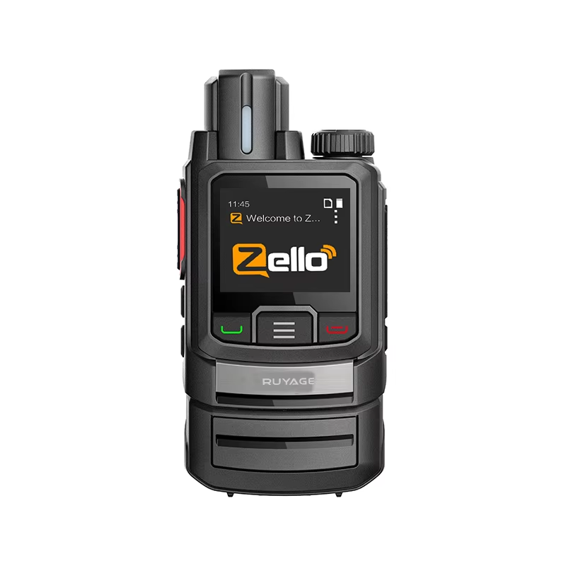 RUYAGE WiFi Zello Walkie Talkie | 6500mAh Long Range PoC Radio