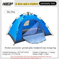 Tienda de campaña automática portátil 1-2 personas Protección solar Impermeable Montaje instantáneo Refugio para camping senderismo al aire libre