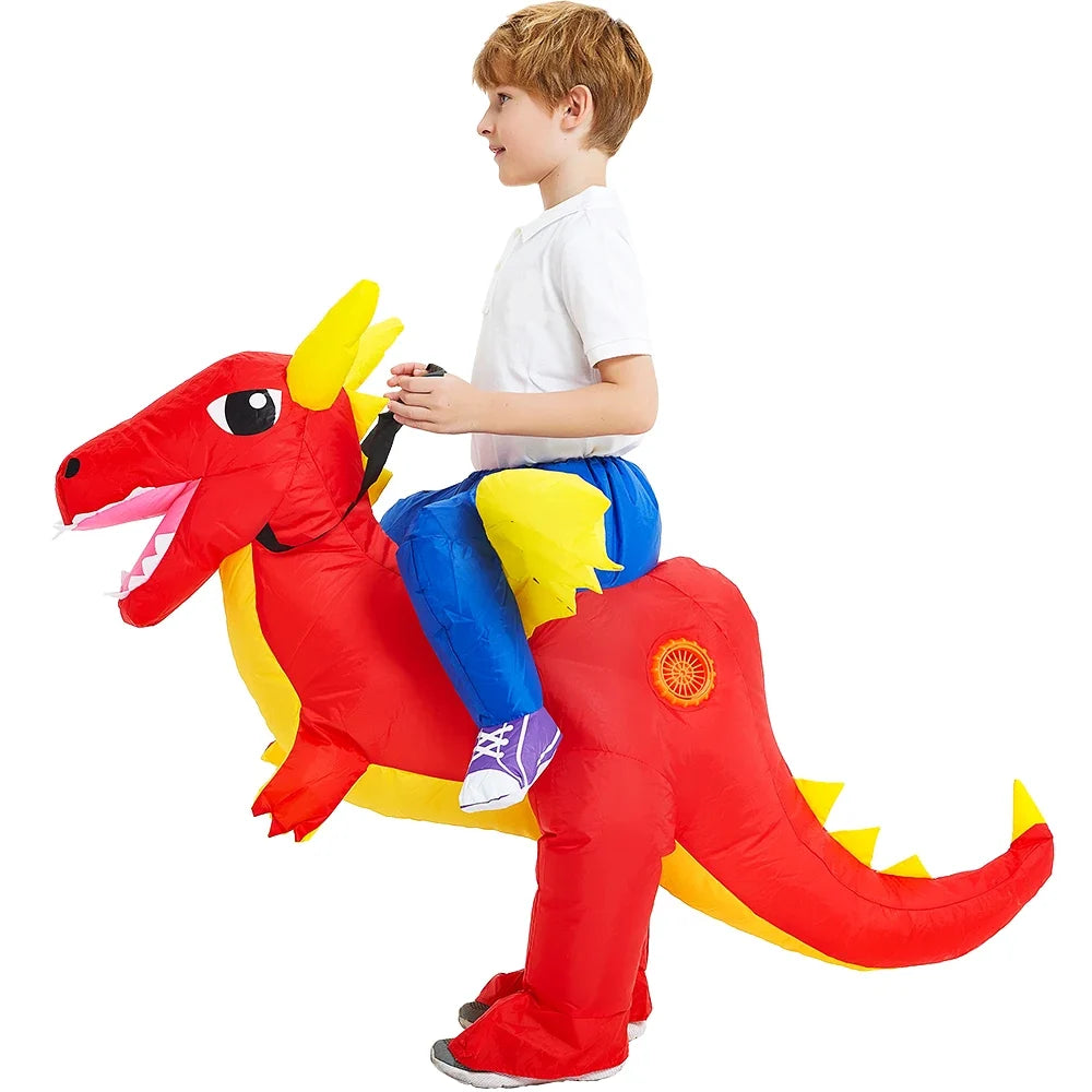 Kids Inflatable Dinosaur Costume for Boys & Girls