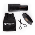 Gluten-Free Vegan Beard Grooming Kit – Nut-Free Complete Set for Growth & Styling