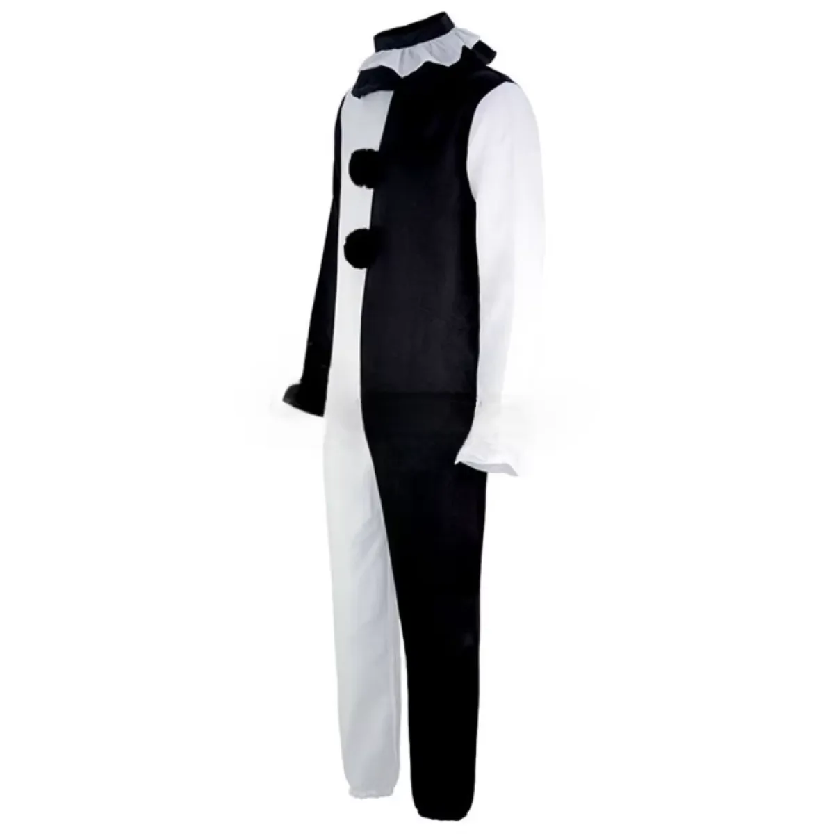 Terrifier 2 Art The Clown Cosplay-kostym – Overall & Mask Halloween-set